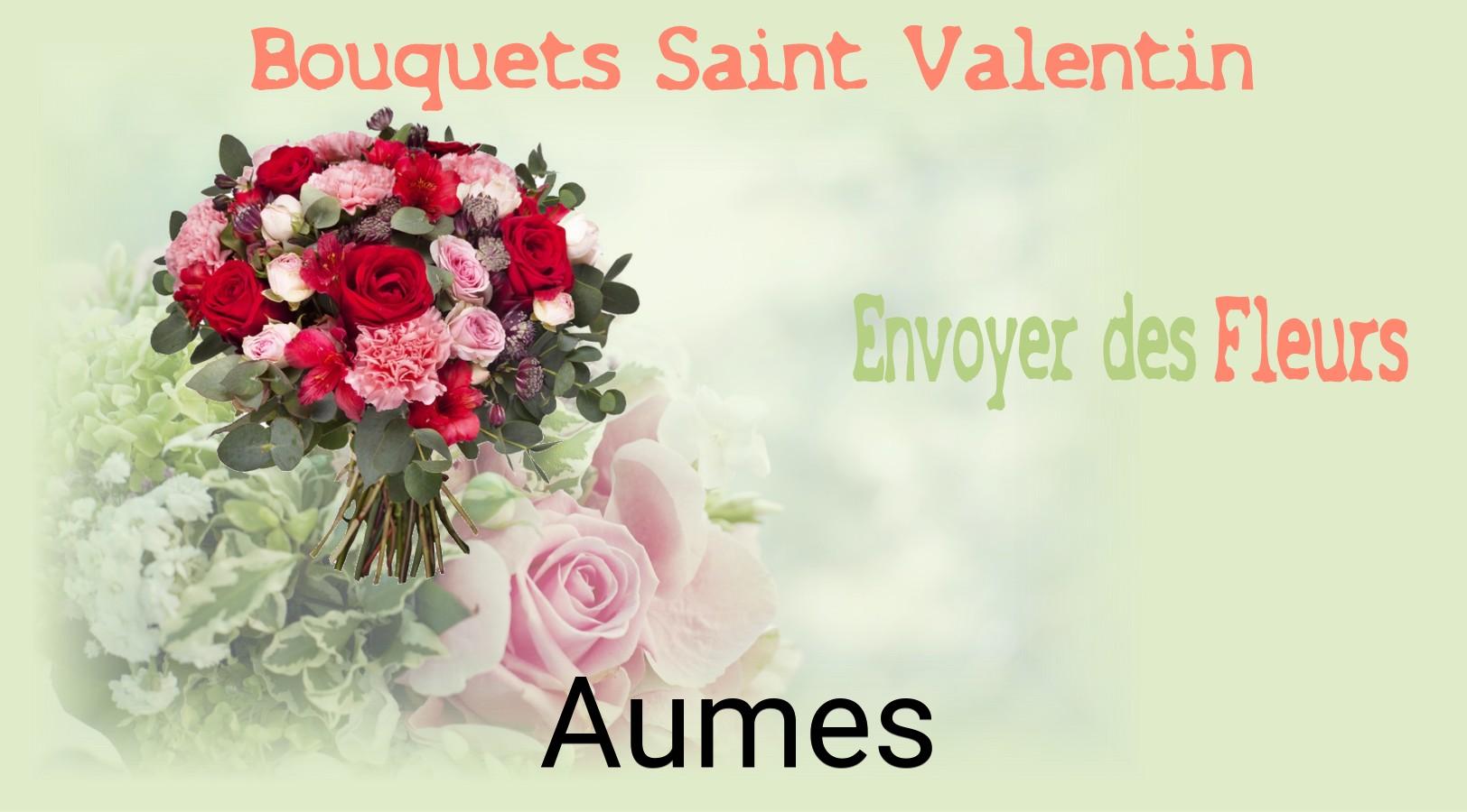 Roses de Saint-Valentin livrées à Aumes